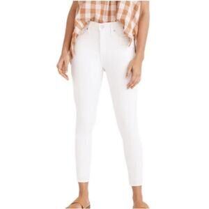Tahari Kelly Classic Skinny Jeans Womens Size 2 / 26 White Stretch Preowned